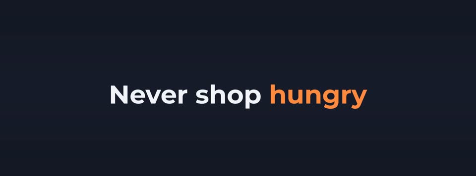 Shop with a plan